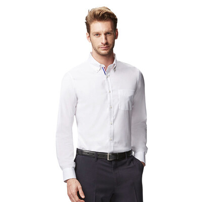 Джентльмен Добродетель Мужчины Бизнес Slim с длинным рукавом Хлопок Free Iron Oxford Shirt YCF50313083 Белый 41
Джентльмен Добродетель Мужчины Бизнес Slim с длинным рукавом Хлопок Free Iron Oxford Shirt YCF50313083 Белый 41