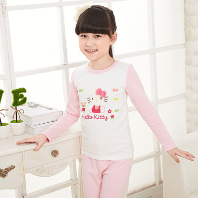 Hello Kitty (HELLO KITTY) children thickening underwear home service girls round neck Qiuqiu pants sets KT5025 rose red 130cm
Hello Kitty (HELLO KITTY) children thickening underwear home service girls round neck Qiuqiu pants sets KT5025 rose red 130cm