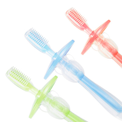 Sakura Shu Enssu baby toothbrush childrens toothbrush silicone training stage baby soft hair childrens toothbrush 1-2-3 years old ES2900 random color
Sakura Shu Enssu baby toothbrush childrens toothbrush silicone training stage baby soft hair childrens toothbrush 1-2-3 years old ES2900 random color