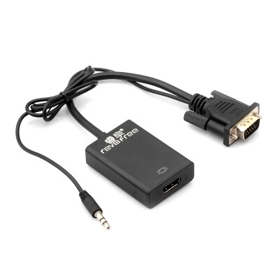 Rui Fu (REVOFREE) CY287 VGA-кабель HDMI с аудио-HD-конвертером компьютер VGA-HDMI кабель для передачи ТВ
Rui Fu (REVOFREE) CY287 VGA-кабель HDMI с аудио-HD-конвертером компьютер VGA-HDMI кабель для передачи ТВ