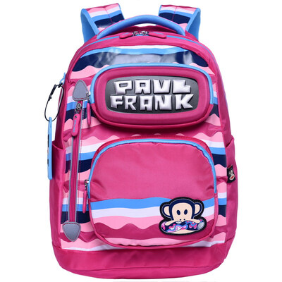 Mouth monkey Paul Frank children&39s school bag primary school student bag female leisure simple fashion backpack bag PKY2065B rose
Mouth monkey Paul Frank children&39s school bag primary school student bag female leisure simple fashion backpack bag PKY2065B rose