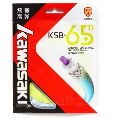 Kawasaki KAWASAKI Badminton Racket Line Fluorescent Yellow 068mm High Elasticity Hydrogen Titanium Technology KSB-65TI
Kawasaki KAWASAKI Badminton Racket Line Fluorescent Yellow 068mm High Elasticity Hydrogen Titanium Technology KSB-65TI