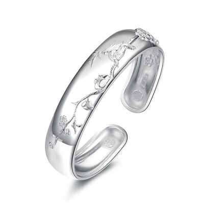 Hundred years of treasure-silver bracelet full of silver silver mouth wide original original four seasons flowers Shenqiu send mother silver Christmas Valentine's Day to send his girlfriend
Hundred years of treasure-silver bracelet full of silver silver mouth wide original original four seasons flowers Shenqiu send mother silver Christmas Valentine's Day to send his girlfriend
