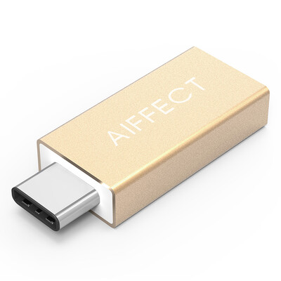 AIFFECT RCA3A-G1 Type-C to USB30 data cable adapter with OTG function Apple MacBook music watch Meizu PRO5 connection U disk gold
AIFFECT RCA3A-G1 Type-C to USB30 data cable adapter with OTG function Apple MacBook music watch Meizu PRO5 connection U disk gold
