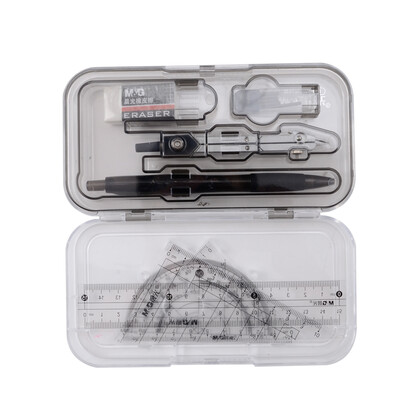 Chenguang & G ACS90809 exam compass ruler triangular ruler protractor drawing combination set 8 sets
Chenguang & G ACS90809 exam compass ruler triangular ruler protractor drawing combination set 8 sets