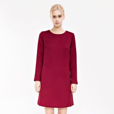 UR Charm Women&39s elegant round neck long sleeve A type dress WE49S7AE0001 Zaohong
UR Charm Women&39s elegant round neck long sleeve A type dress WE49S7AE0001 Zaohong