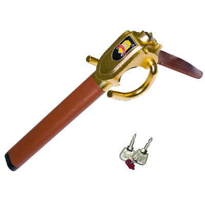 Golden Tune king tun car steering wheel lock anti-theft lock airbag lock HK-988 gold version
Golden Tune king tun car steering wheel lock anti-theft lock airbag lock HK-988 gold version