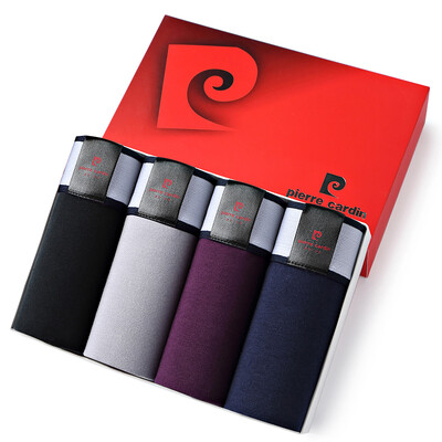 Pierre cardin mens underwear 4 gift box cotton underwear flat angle waist pants men breathable u convex XL code
Pierre cardin mens underwear 4 gift box cotton underwear flat angle waist pants men breathable u convex XL code