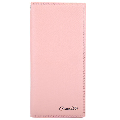 Crocodile CROCODILE Cowhide twisted long section of the women&39s wallet fashion trend multi-card bit female wallet 16415022-20 pink
Crocodile CROCODILE Cowhide twisted long section of the women&39s wallet fashion trend multi-card bit female wallet 16415022-20 pink