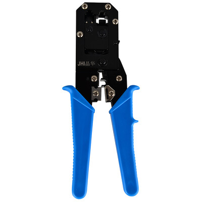 Jinghua JH 4047 telephone network crystal head dual-use network clamps network telephone dual-use terminal clamp network pliers phone pliers blue
Jinghua JH 4047 telephone network crystal head dual-use network clamps network telephone dual-use terminal clamp network pliers phone pliers blue