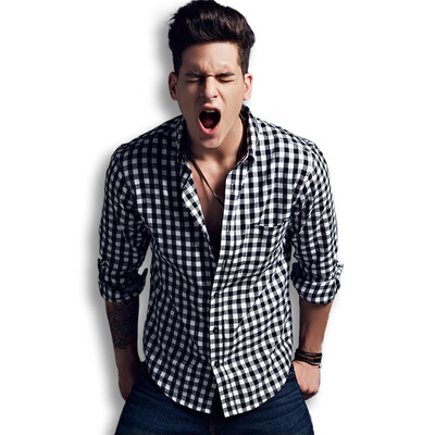 2016 Men Shirt Long Sleeve Casual Plaid Shirts Slim Fit Fashion Male Camisa Masculina Colorful Shirt Men Casual Shirt Plus Size
2016 Men Shirt Long Sleeve Casual Plaid Shirts Slim Fit Fashion Male Camisa Masculina Colorful Shirt Men Casual Shirt Plus Size