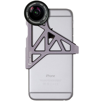 Optrix Exolens Apple camera lens iPhone6 / 6s special lens wide-angle telephoto combo professional combination lens black
Optrix Exolens Apple camera lens iPhone6 / 6s special lens wide-angle telephoto combo professional combination lens black