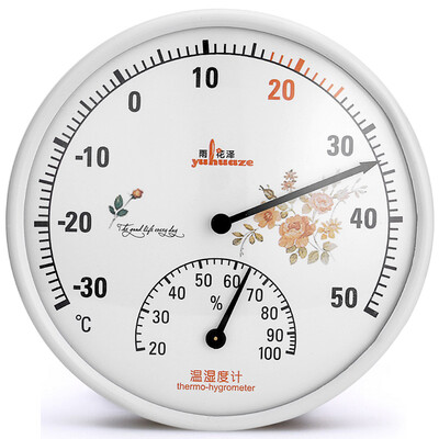 Jingdong Supermarket Yuhuaze Yuhuaze European style pastoral temperature hygrometer large dial indoor&outdoor thermometer hygrometer desktop hanging dual-use
Jingdong Supermarket Yuhuaze Yuhuaze European style pastoral temperature hygrometer large dial indoor&outdoor thermometer hygrometer desktop hanging dual-use