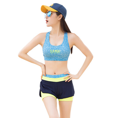 Sanqi SANQI bikini swimwear ladies small chest big chest gather movement bikini Korean wind hot spring swimwear 16050 light blue code
Sanqi SANQI bikini swimwear ladies small chest big chest gather movement bikini Korean wind hot spring swimwear 16050 light blue code
