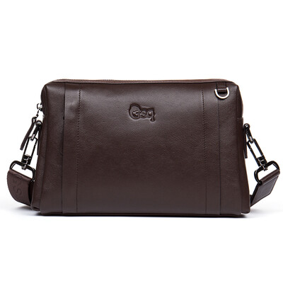 GSQ Gu Siqi Men's hand Baotou layer of leather men's bag shoulder bag leisure Messenger bag male clutch bag multi-functional backpack 764 brown
GSQ Gu Siqi Men's hand Baotou layer of leather men's bag shoulder bag leisure Messenger bag male clutch bag multi-functional backpack 764 brown