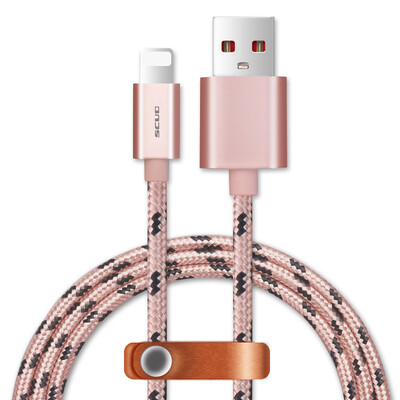 Scud SJ-Gi06 for Apple Apple iphone5 5S 6 plus iPad data cable charging line Standard Edition 1 meter rose gold
Scud SJ-Gi06 for Apple Apple iphone5 5S 6 plus iPad data cable charging line Standard Edition 1 meter rose gold