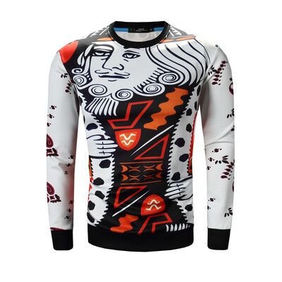 Mens Sweatshirt Long Sleeves Cotton Printed Hoodie
Mens Sweatshirt Long Sleeves Cotton Printed Hoodie