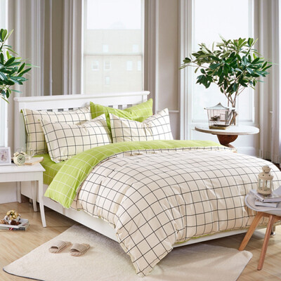 Bejirog four-piece cotton IKEA Style Bedding Kit Haisheng Gemi Yellow Green Green 15m Bed 18m Bed Applicable
Bejirog four-piece cotton IKEA Style Bedding Kit Haisheng Gemi Yellow Green Green 15m Bed 18m Bed Applicable