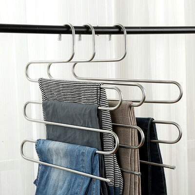 【Jingdong Supermarket】 Sheng silk still goods stainless steel -type wardrobe pants rack trousers hanging hanger magic belt rack 3 only installed
【Jingdong Supermarket】 Sheng silk still goods stainless steel -type wardrobe pants rack trousers hanging hanger magic belt rack 3 only installed