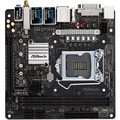 ASRock H270M-ITX / ac Motherboard (Intel H270 / LGA 1151 
ASRock H270M-ITX / ac Motherboard (Intel H270 / LGA 1151