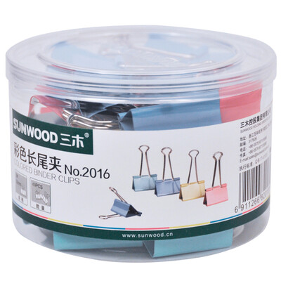 Miki SUNWOOD 2016 15mm color long tail clip long tail folder 60 tube new&old packaging random
Miki SUNWOOD 2016 15mm color long tail clip long tail folder 60 tube new&old packaging random
