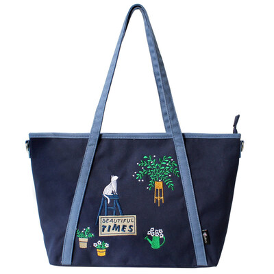 Flower princess beautiful time embroidery art fresh Messenger bag shoulder canvas bag 1611DX005 blue
Flower princess beautiful time embroidery art fresh Messenger bag shoulder canvas bag 1611DX005 blue