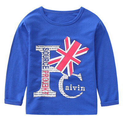 Mom and Dad (KIDS MAM & DAD) Children's Round Long Sleeve T-Shirt Boy Print Shirt Blouse Boy Tops 52894 White 130
Mom and Dad (KIDS MAM & DAD) Children's Round Long Sleeve T-Shirt Boy Print Shirt Blouse Boy Tops 52894 White 130