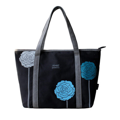 Flower princess tricolor temperament printing lady canvas bag trend shoulder bag 1411DS002 black
Flower princess tricolor temperament printing lady canvas bag trend shoulder bag 1411DS002 black