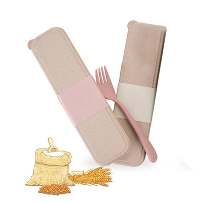 Portable Reusable Wheat Straw Spoon Fork Chopsticks Travel Cutlery Set environment-friendly Tableware 460541
Portable Reusable Wheat Straw Spoon Fork Chopsticks Travel Cutlery Set environment-friendly Tableware 460541