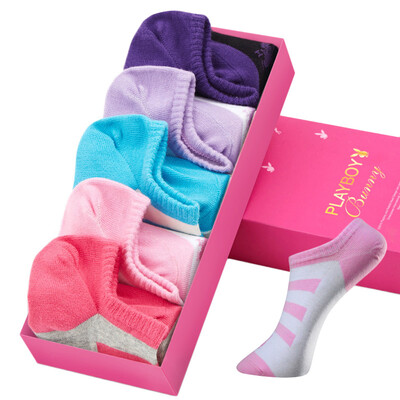 Playboy 2277 summer invisible socks female anti-slip shallow mouth socks female socks cotton socks thin 5 double color
Playboy 2277 summer invisible socks female anti-slip shallow mouth socks female socks cotton socks thin 5 double color
