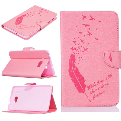Pink feathers Style Embossing Classic Flip Cover with Stand Function and Credit Card Slot for SAMSUNG Galaxy Tab J 7.0 LTE T285
Pink feathers Style Embossing Classic Flip Cover with Stand Function and Credit Card Slot for SAMSUNG Galaxy Tab J 7.0 LTE T285