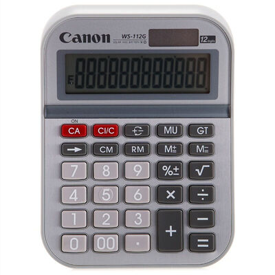 (Canon) WS-2212G electronic calculator