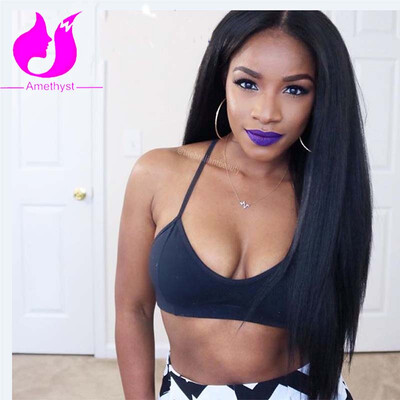 Amethyst Yaki Straight U Part Human Hair Wigs Grade 8A Virgin Brazilian Human Hair U Part Wigs
Amethyst Yaki Straight U Part Human Hair Wigs Grade 8A Virgin Brazilian Human Hair U Part Wigs