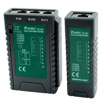Pro&39skit MT-7063-C POE tester multi-function line measuring instrument video monitoring tester
Pro&39skit MT-7063-C POE tester multi-function line measuring instrument video monitoring tester