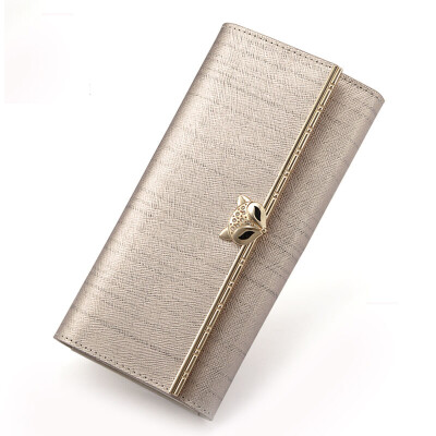 Gold fox (FOXER) ladies wallet long wallet wallet fox buckle large capacity ladies holding bag multi-card bit buckle wallet 241038F8A black
Gold fox (FOXER) ladies wallet long wallet wallet fox buckle large capacity ladies holding bag multi-card bit buckle wallet 241038F8A black