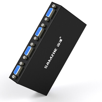 Shanze (SAMZHE) HV-624W VGA широкополосный четыре в высокопроизводительный видеомикшер ручной интеллектуальный переключатель VGA4 в общий дисплей / конвертер 
Shanze (SAMZHE) HV-624W VGA широкополосный четыре в высокопроизводительный видеомикшер ручной интеллектуальный переключатель VGA4 в общий дисплей / конвертер