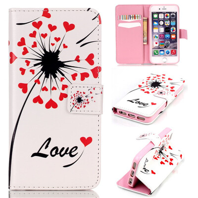 Love heart dandelion Design PU Leather Flip Cover Wallet Card Holder Case for IPHONE 5
Love heart dandelion Design PU Leather Flip Cover Wallet Card Holder Case for IPHONE 5
