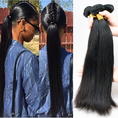 3 Bundles Straight Brazilian Remy Human hair extension Weave Natural Color Indian Straight Hair Weft Brazilian Virgin Hair Straigh
3 Bundles Straight Brazilian Remy Human hair extension Weave Natural Color Indian Straight Hair Weft Brazilian Virgin Hair Straigh