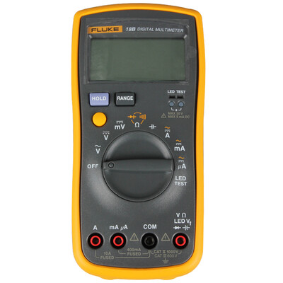 Fluke (FLUKE) F18B цифровой мультиметр портативный многоцелевой настольный автоматический измерительный прибор 
Fluke (FLUKE) F18B цифровой мультиметр портативный многоцелевой настольный автоматический измерительный прибор