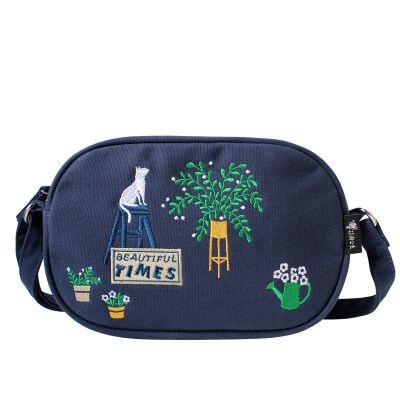 Flower princess beautiful time embroidery art fresh Messenger Messenger shoulder bag canvas bag 1611X009 blue
Flower princess beautiful time embroidery art fresh Messenger Messenger shoulder bag canvas bag 1611X009 blue