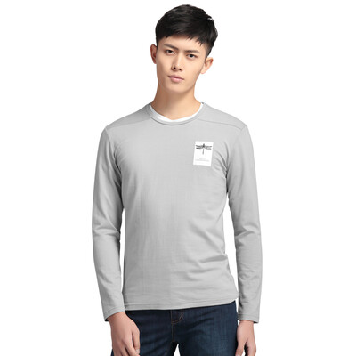 Red beans Hodo men's business casual fashion fun printing simple round neck men's long sleeve T-shirt P1 pink 170 / 88A
Red beans Hodo men's business casual fashion fun printing simple round neck men's long sleeve T-shirt P1 pink 170 / 88A