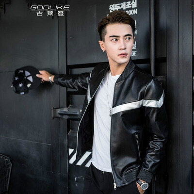 Mens leather jacket long sleeve autumn witer clothing genuine sheepskin motocycle coat real leather the newest simple style
Mens leather jacket long sleeve autumn witer clothing genuine sheepskin motocycle coat real leather the newest simple style