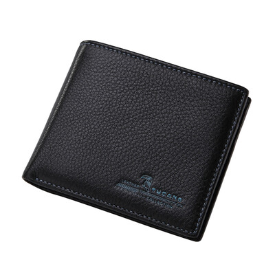 Woodpecker (TUCANO) first layer of leather men's cross section wallet lychee pattern soft surface casual open wallets WAA3063A-89B
Woodpecker (TUCANO) first layer of leather men's cross section wallet lychee pattern soft surface casual open wallets WAA3063A-89B