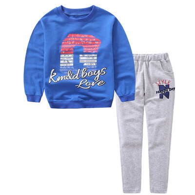KIDS MAM & DAD Kids' Casual Set Big Tot Set Long Sleeve T-Shirt Pants Sweater 52412 Blue 140
KIDS MAM & DAD Kids' Casual Set Big Tot Set Long Sleeve T-Shirt Pants Sweater 52412 Blue 140