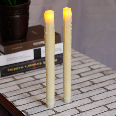 Home Impressions Honeycomb pattern Dripped Flameless Real Wax Taper Candle with Six Hour Timer12 Inch Ivorypack of 2
Home Impressions Honeycomb pattern Dripped Flameless Real Wax Taper Candle with Six Hour Timer12 Inch Ivorypack of 2