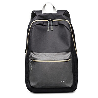 Ninth City (V.NINE) casual shoulder bag couple backpack large and medium students boys and girls bag VD7BV32981J black
Ninth City (V.NINE) casual shoulder bag couple backpack large and medium students boys and girls bag VD7BV32981J black