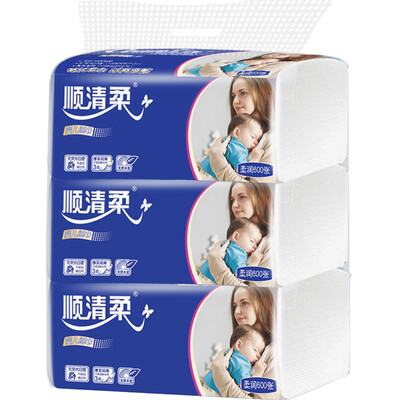 Shunqing soft pumping paper growth diary 3 layer 200 pumping facial tissue * 3 packets (large size
Shunqing soft pumping paper growth diary 3 layer 200 pumping facial tissue * 3 packets (large size