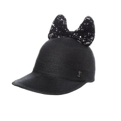 Siggi SI89302 hat female summer tide along the straw hat shade duck cap summer sports hat sun hat black 57CM
Siggi SI89302 hat female summer tide along the straw hat shade duck cap summer sports hat sun hat black 57CM