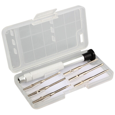 Jimmy JM-JA106 6-in-1 Multi-function Mini Precision Screwdriver Set Mobile Phone Watch Laptop Digital Repair Tool Screwdriver
Jimmy JM-JA106 6-in-1 Multi-function Mini Precision Screwdriver Set Mobile Phone Watch Laptop Digital Repair Tool Screwdriver