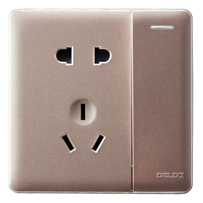 Delixi (DELIXI) switch socket panel 16 air conditioning socket with dual control switch large plate Zijin series
Delixi (DELIXI) switch socket panel 16 air conditioning socket with dual control switch large plate Zijin series